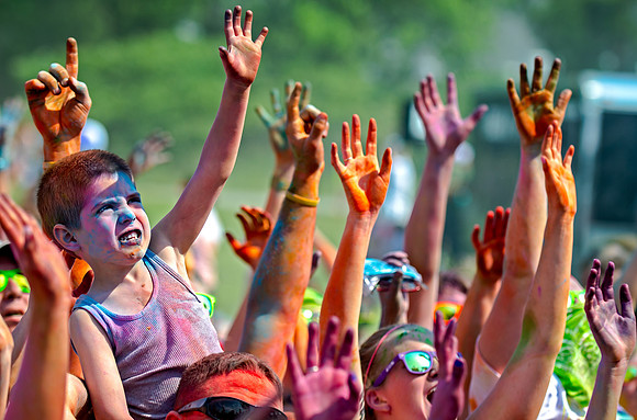Color Me Rad 5K Fun Run at Darien Lake Theme Park