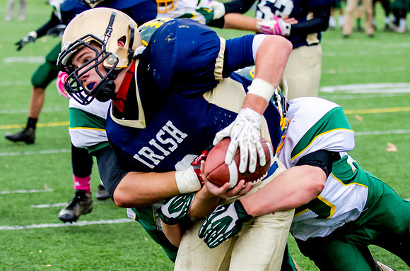Alexander v Notre Dame Section V Playoff Oct 26 2013