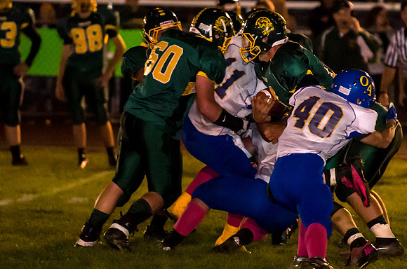 Football, Oakfield-Alabama at Alexander Oct. 11 2014