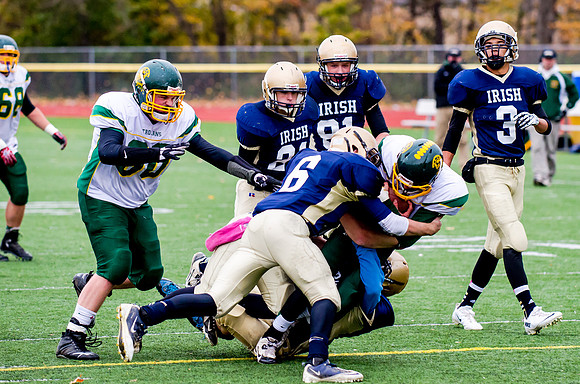 Alexander v Notre Dame Section V Playoff Oct 26 2013